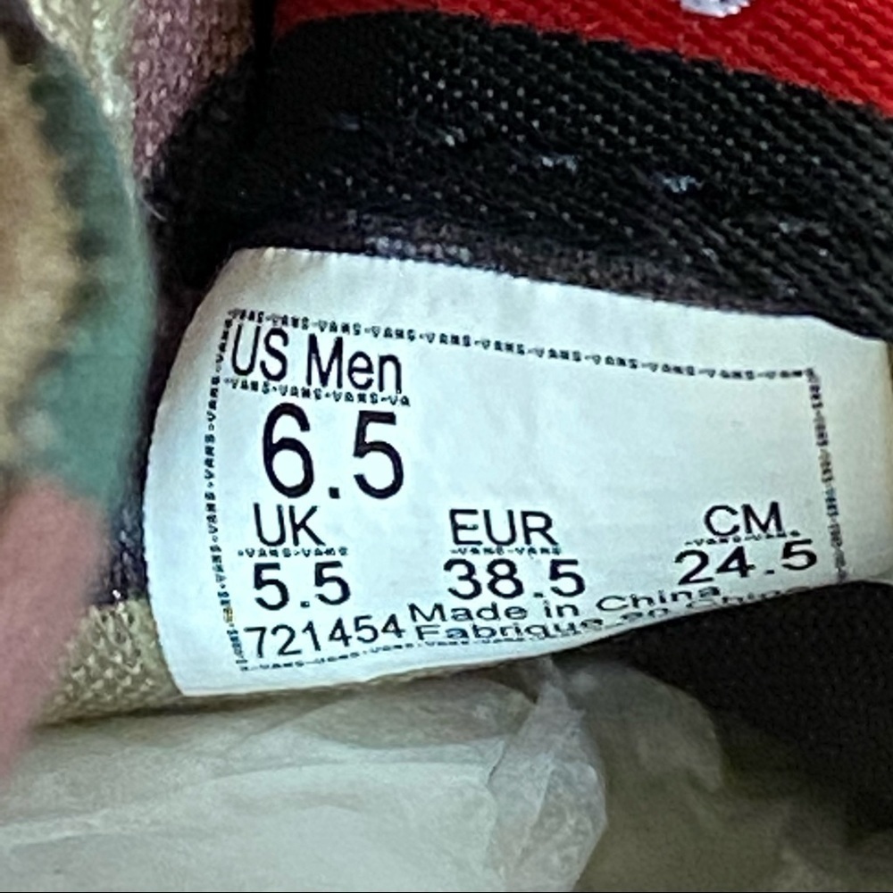 Vans Era Pro‎ Suede/Canvas Sneakers Size 8 Women - Picture 11 of 12